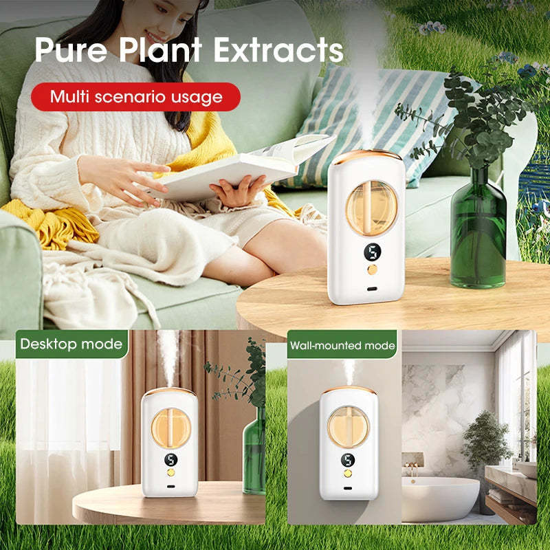 Purifiez l’air et créez une ambiance agréable avec ce diffuseur intelligent, parfait pour votre salon ou salle de bain.